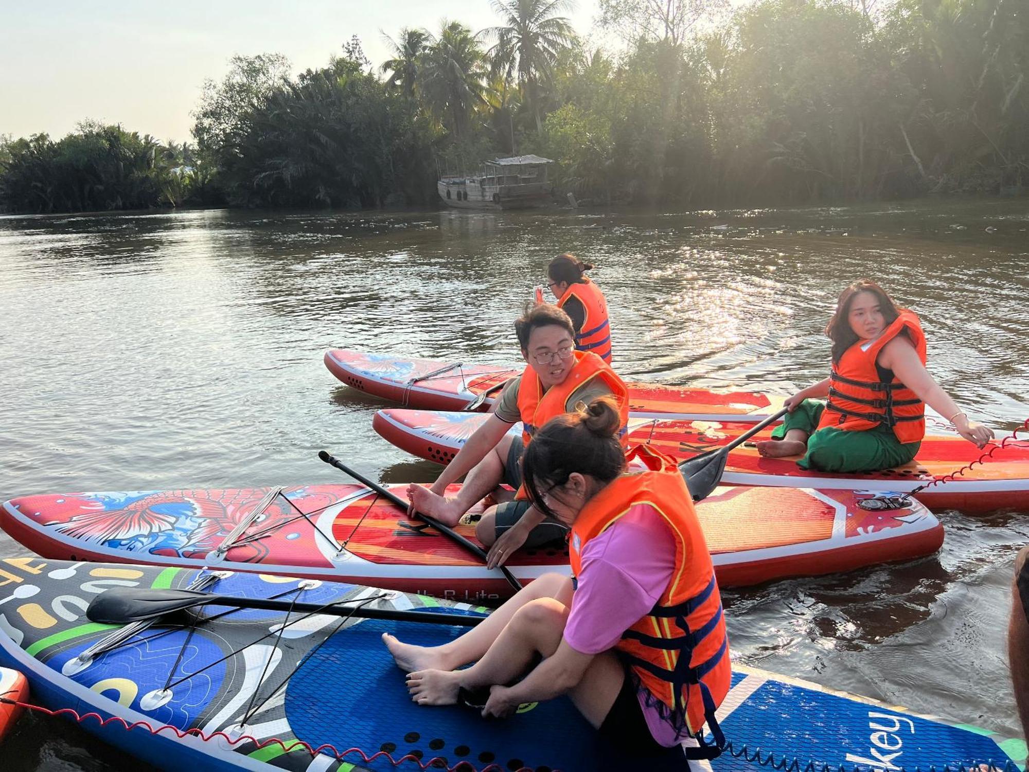 Hide Away Bungalows In Ben Tre City Екстер'єр фото